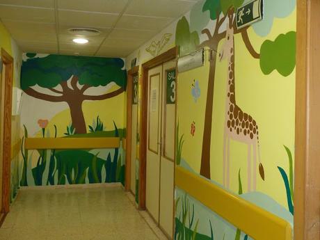 Colores para alegrarte en el Hospital Infantil Reina Sofía