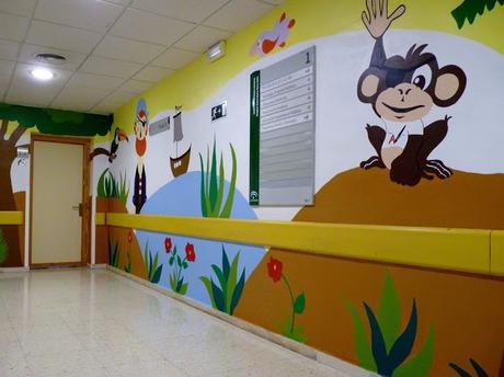 Colores para alegrarte en el Hospital Infantil Reina Sofía