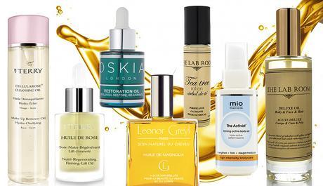 Aceites en cosmética que triunfan en rostro, cuerpo y cabello