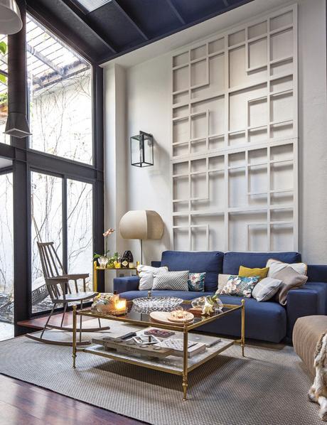 Elementos con relieve. Una casa taller reconvertida Elementos con relieve