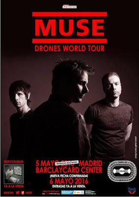 Muse harán doblete en Madrid en mayo de 2016