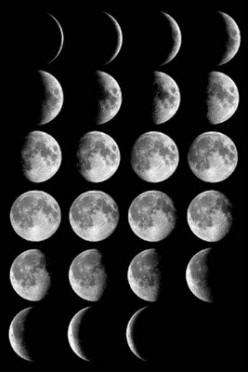 Las fases de la luna se cree que es debido la maldición del Señor Ganesha