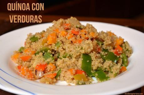 Quínoa con verduras