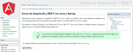 Curso de AngularJS y REST con Java y Spring