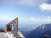Refugio alpino para escaladores montaña Skuta. OFIS Architects