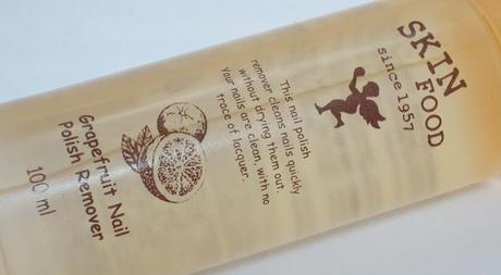 Nail Grapefruit Remover (SkinFood)