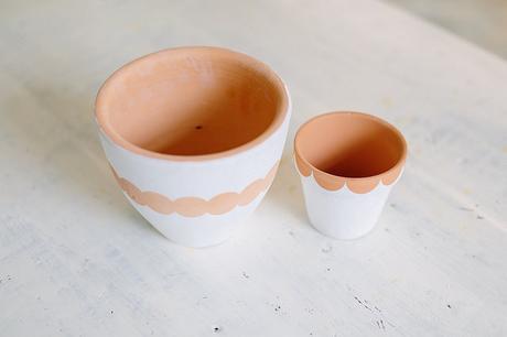 DIY: Unas macetas delicadas de terracota