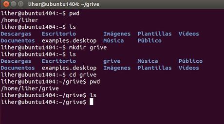 Guia para instalar mediante PPA y usar Drive en Ubuntu con Grive