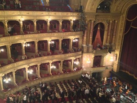 Interior de la Ópera de Budapest