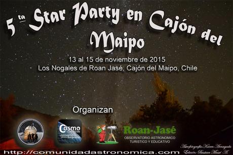 V Star Party en el Cajón del Maipo