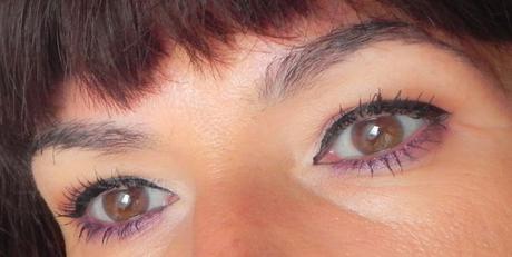 Morado y caldera (look y manicura)
