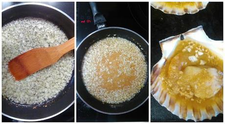 Receta gallega de vieras al horno