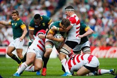 Japón hizo historia:  le ganó a los Springboks en el debut del Mundial.