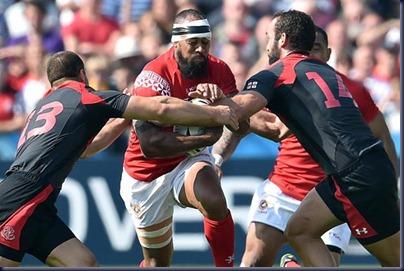 Se puso en marcha el Grupo C, el de los Pumas: Georgia superó a Tonga 17-10.