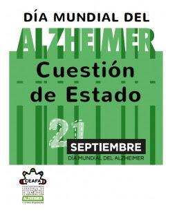 Día 20 de septiembre: reparto de flores por el Día Mundial del Alzheimer