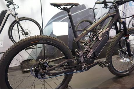 HNF Heisenberg XF1, una e-bike de montaña de doble suspensión con correa para el sistema de transmisión