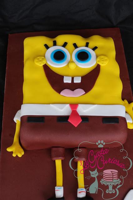 TARTA BOB ESPONJA PARA DANIEL