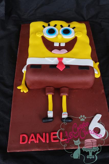 TARTA BOB ESPONJA PARA DANIEL