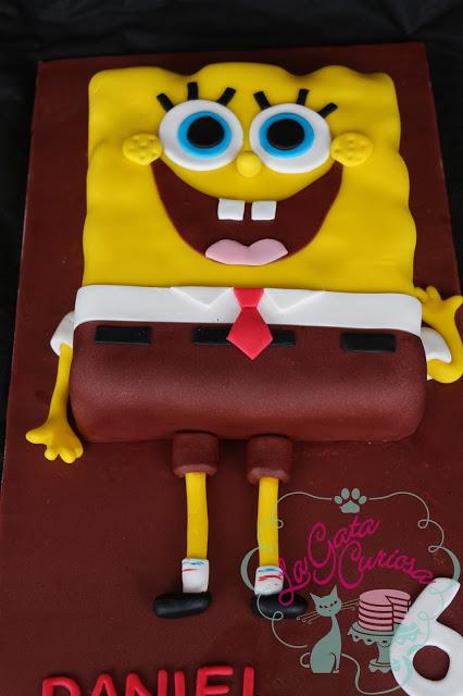 TARTA BOB ESPONJA PARA DANIEL
