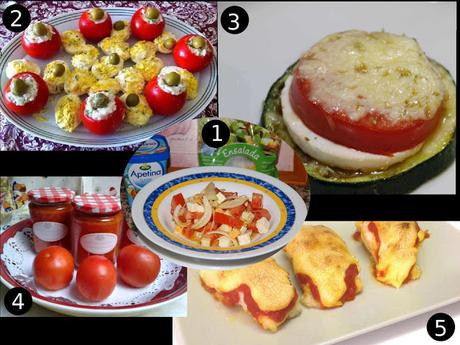 recetas de domingo: tomates