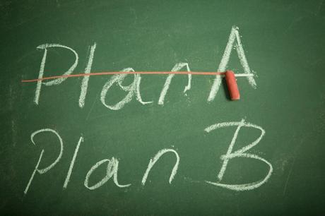 Estrategia: Preparara ya un “Plan B”… ya que tu “plan A” no funcionará