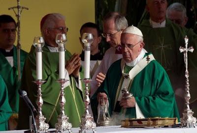 S.S. el Papa Francisco celebra multitudinaria misa en Cuba