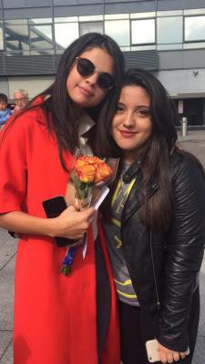 Selena Gomez, ya está en Londres