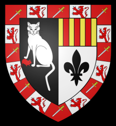 Blasón familia Muyser-Lantwyck, condado de Brabant, Bélgica