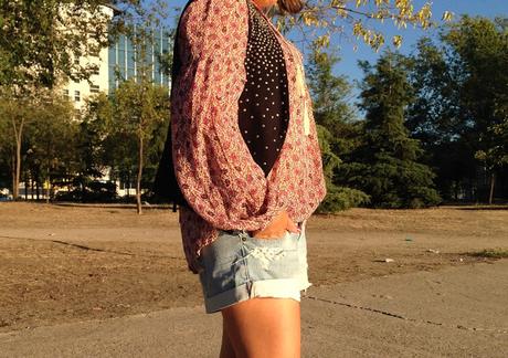 BOHO BLOUSE.-