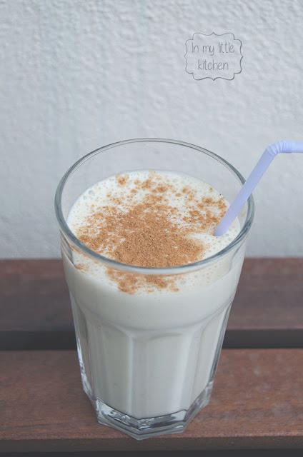 Batido de plátano y crema de cacahuete