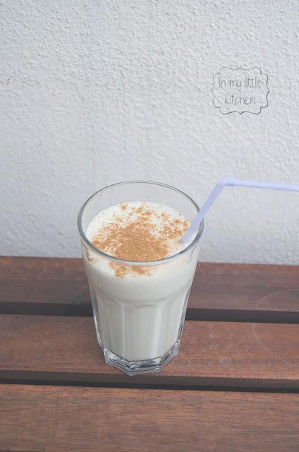Batido de plátano y crema de cacahuete