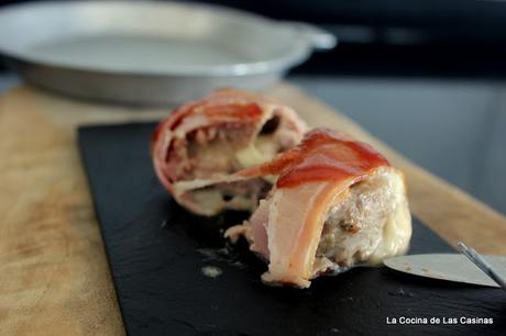 Bolitas de Carne Picada con Mozzarella, Bacon y Salsa Barbacoa