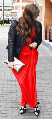 Outfit of the Day ~ Bad Blood - Red Maxi Dress