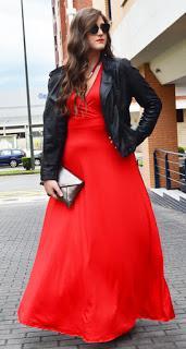 Outfit of the Day ~ Bad Blood - Red Maxi Dress