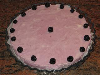 TARTA DE QUESO Y MORAS