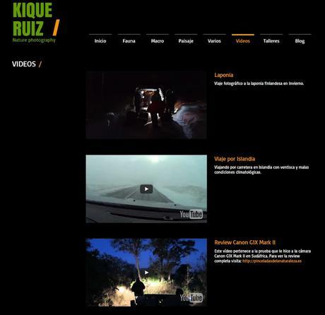 Presentación nueva web