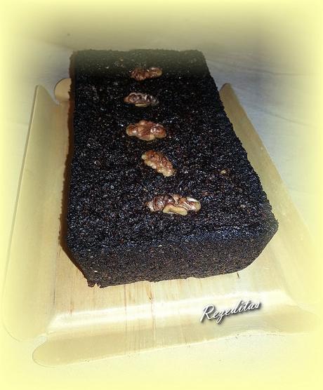 BIZCOCHO DE PLATANO Y CACAO SIN GLUTEN