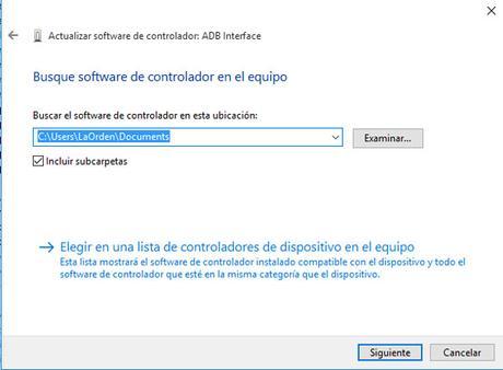 Solución: ADB device not found en Android con Windows 10