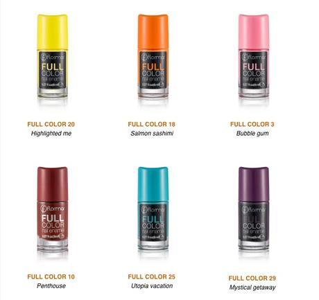 Manicura de Otoño -Full Color Nail Enamel- Manicura de Otoño -Full Color Nail Enamel-