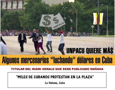 +FOTO #UNPACU: ¿Quién está detrás de la provocación en la misa de #ElPapaEnCuba?