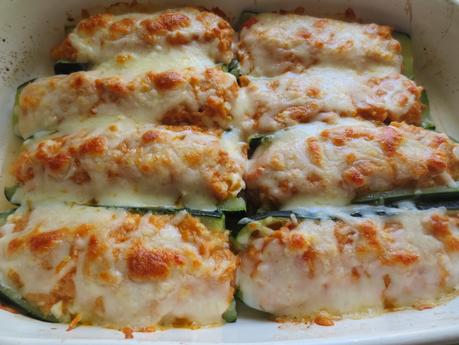 Calabacines de atún