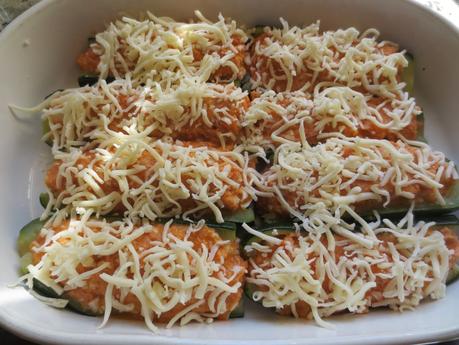 Calabacines de atún