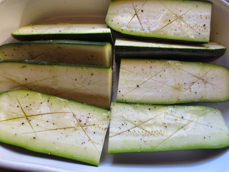 Calabacines de atún