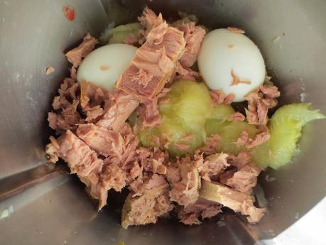 Calabacines de atún