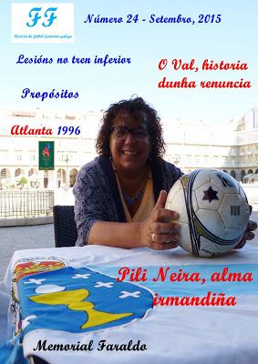 O Val Femenino y la sucia historia de una renuncia, en la Revista del Fútbol Femenino Galego (Septiembre 2015)