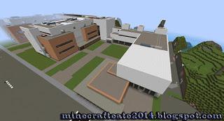 Réplica Minecraft de la Escuela Politécnica Superior (UBU) de Burgos, España.