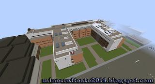 Réplica Minecraft de la Escuela Politécnica Superior (UBU) de Burgos, España.