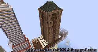 Réplica del rascacielos 60 Wall Street, actual Deutsche Bank.