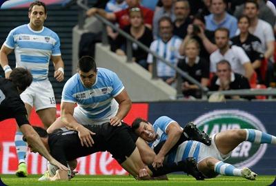 Mundial de Rugby: los Pumas asustaron a los All Blacks, pero no pudieron resistir.