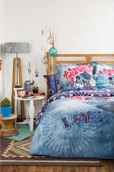 Decoración con textiles de colores - homepersonalshopper